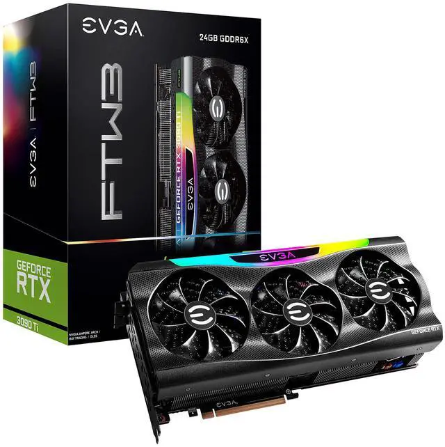 Alt view image 13 of 13 - EVGA GeForce RTX 3090 Ti FTW3 GAMING, 24G-P5-4983-KR, 24GB GDDR6X, iCX3 Technology, ARGB LED, Metal Backplate, Includes eLeash