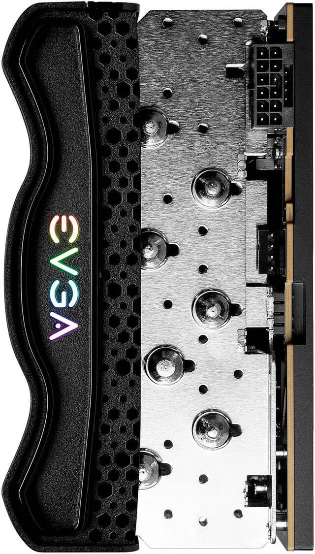 Alt view image 8 of 14 - EVGA GeForce RTX 3090 Ti FTW3 BLACK GAMING, 24G-P5-4981-KR, 24GB GDDR6X, iCX3 Technology, ARGB LED, Metal Backplate, Includes eLeash