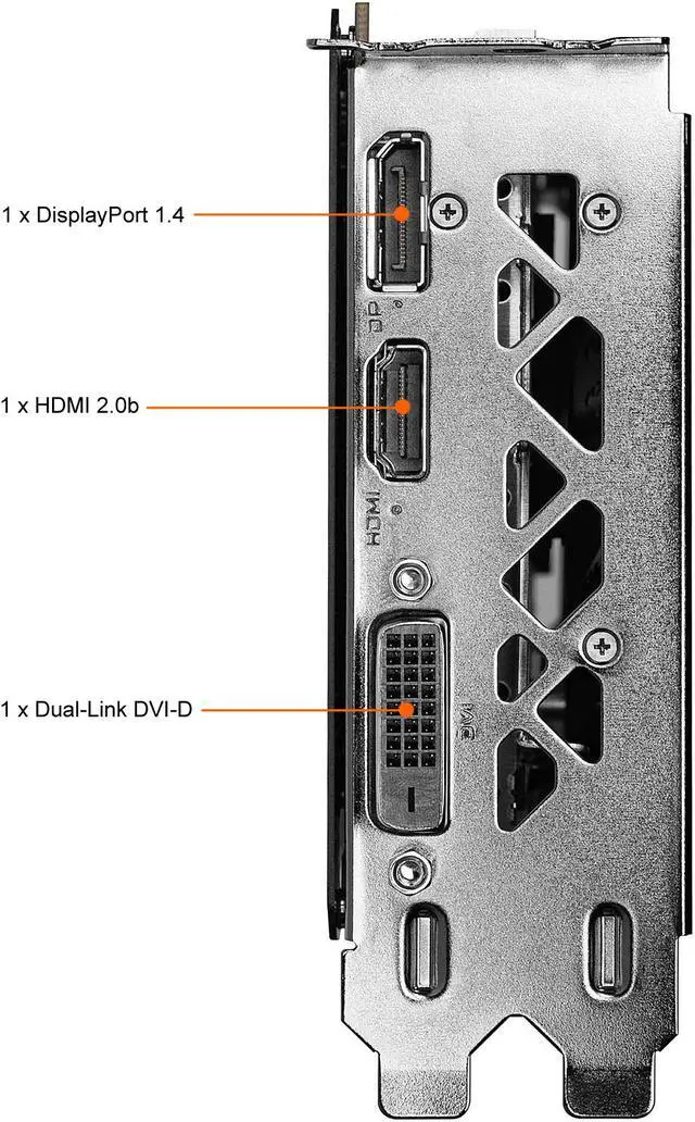 Alt view image 6 of 8 - EVGA XC BLACK GeForce RTX 2060 12GB GDDR6 PCI Express 3.0 Graphics Card 12G-P4-2261-KR