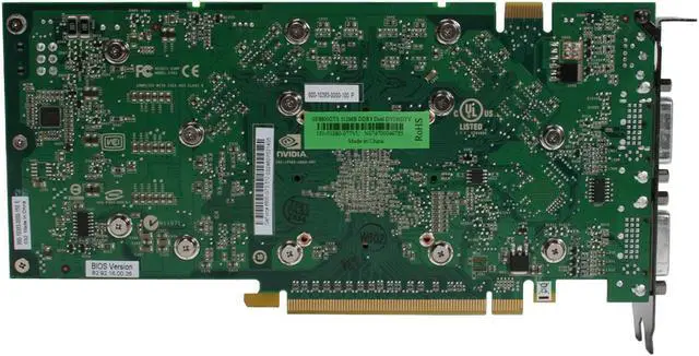 Alt view image 4 of 5 - ZOTAC GeForce 8800GTS (G92) 512MB GDDR3 PCI Express 2.0 x16 SLI Support Graphics Card ZT-88SES2P-FSP