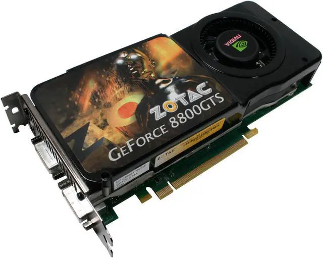 Main image of ZOTAC GeForce 8800GTS (G92) 512MB GDDR3 PCI Express 2.0 x16 SLI Support Graphics Card ZT-88SES2P-FSP