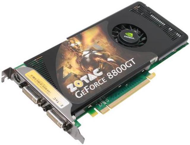 Main image of ZOTAC GeForce 8800 GT 512MB GDDR3 PCI Express 2.0 x16 SLI Support Graphics Card ZT-88TES2P-FSP