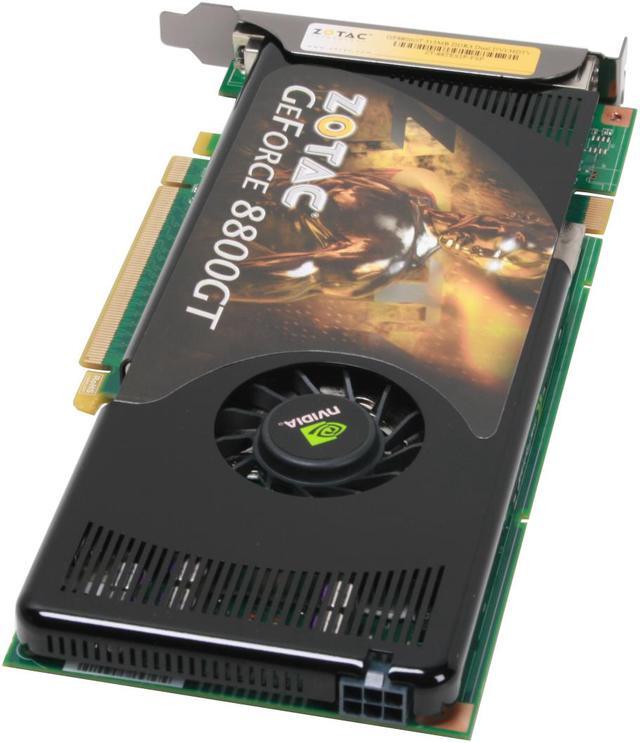 Alt view image 5 of 8 - ZOTAC GeForce 8800 GT 512MB GDDR3 PCI Express 2.0 x16 SLI Support Graphics Card ZT-88TES2P-FSP