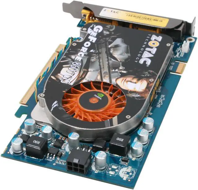 Alt view image 5 of 7 - ZOTAC GeForce 8600 GTS 256MB GDDR3 PCI Express x16 SLI Support Graphics Card ZT-86SE25P-FPP