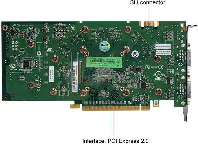 Alt view image 4 of 8 - ZOTAC GeForce 9600 GT 512MB GDDR3 PCI Express 2.0 x16 SLI Support Graphics Card ZT-96TES3P-FCP