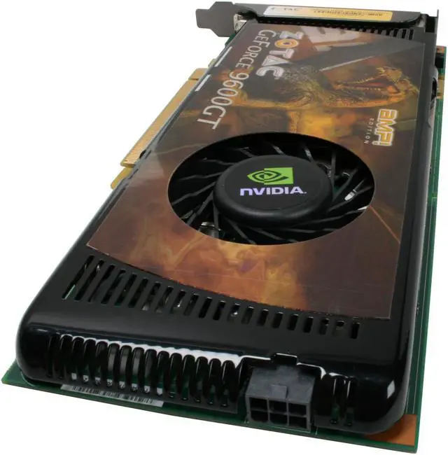 Alt view image 5 of 8 - ZOTAC GeForce 9600 GT 512MB GDDR3 PCI Express 2.0 x16 SLI Support Graphics Card ZT-96TES3P-FCP