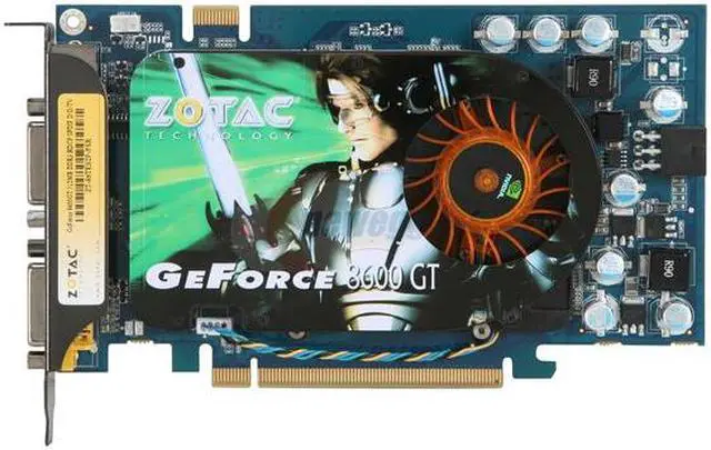 Alt view image 3 of 6 - ZOTAC GeForce 8600 GT 512MB GDDR3 PCI Express x16 SLI Support Graphics Card ZT-86TES2P-FSR