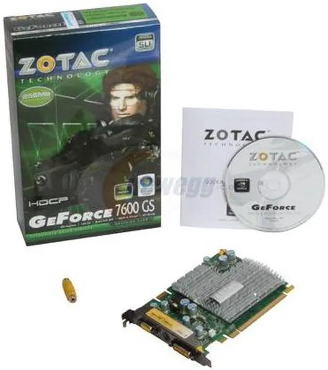 Alt view image 5 of 5 - ZOTAC GeForce 7600GS 256MB GDDR2 PCI Express x16 SLI Support Graphics Card ZT-76SEG2P-HSL