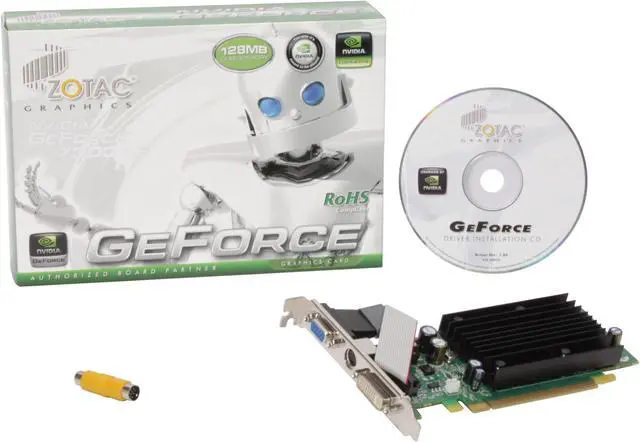 Alt view image 5 of 5 - ZOTAC GeForce 7300LE 128MB GDDR2 PCI Express x16 SLI Support Graphics Card Geforce 7300LE 128M TC