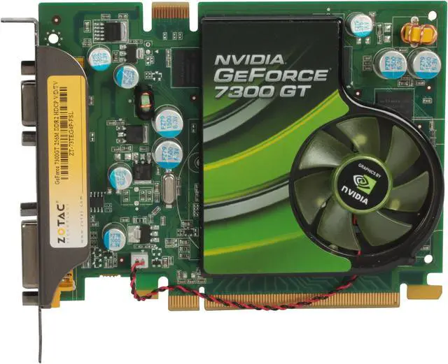 Alt view image 3 of 5 - ZOTAC GeForce 7300GT 256MB GDDR2 PCI Express x16 Graphics Card ZT-73TEG4P-FSL
