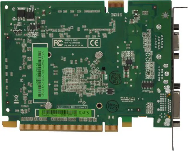 Alt view image 4 of 5 - ZOTAC GeForce 7300GT 256MB GDDR2 PCI Express x16 Graphics Card ZT-73TEG4P-FSL