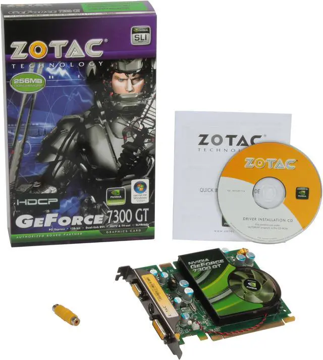 Alt view image 5 of 5 - ZOTAC GeForce 7300GT 256MB GDDR2 PCI Express x16 Graphics Card ZT-73TEG4P-FSL