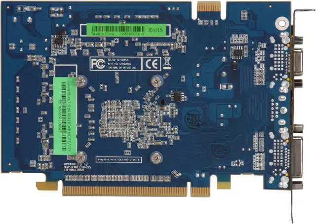 Alt view image 4 of 5 - ZOTAC GeForce 8600 GT 512MB GDDR2 PCI Express x16 SLI Support Graphics Card ZT-86TEH4P-FS