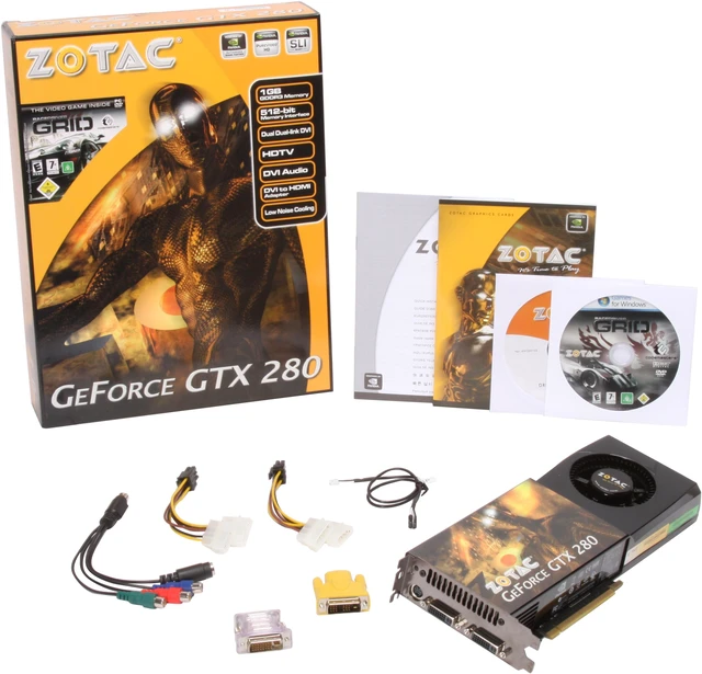 ZOTAC GeForce GTX 280 Graphics Card ZT-X28E3LA-FSP - Newegg.com