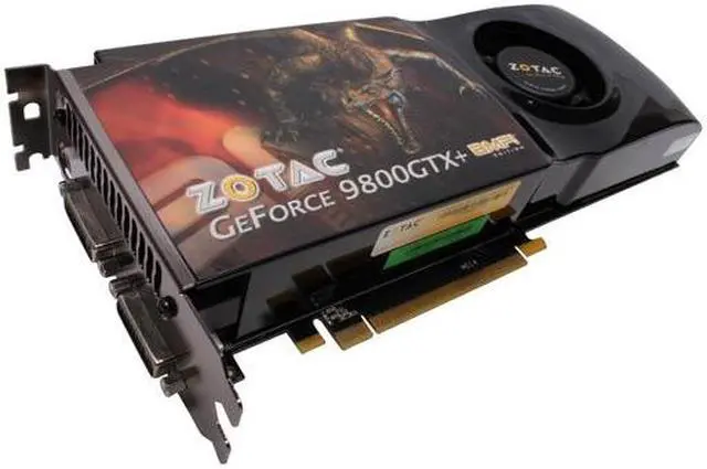 Main image of ZOTAC GeForce 9800 GTX+ 512MB GDDR3 PCI Express 2.0 x16 SLI Support Graphics Card ZT-98PES2P-FCP
