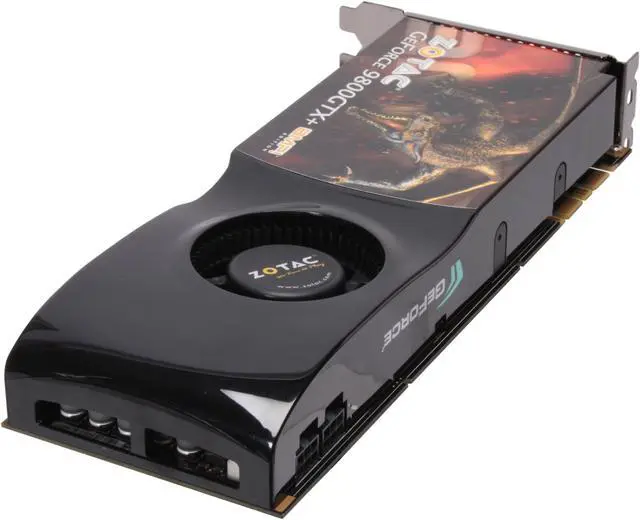 Alt view image 5 of 6 - ZOTAC GeForce 9800 GTX+ 512MB GDDR3 PCI Express 2.0 x16 SLI Support Graphics Card ZT-98PES2P-FCP