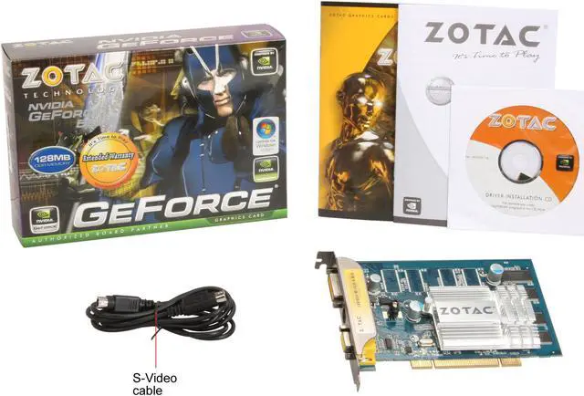 Alt view image 5 of 5 - ZOTAC GeForce FX 5200 128MB DDR PCI Graphics Card ZT-52FPB2N-HSL