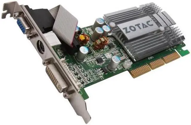 Main image of ZOTAC GeForce FX 5200 128MB DDR AGP 4X/8X Graphics Card ZT-52FA121-HSS