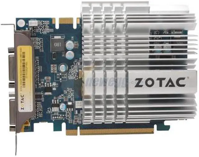 Alt view image 3 of 5 - ZOTAC GeForce 9500 GT 512MB GDDR3 PCI Express x16 SLI Support Graphics Card ZT-95TES2P-HSL