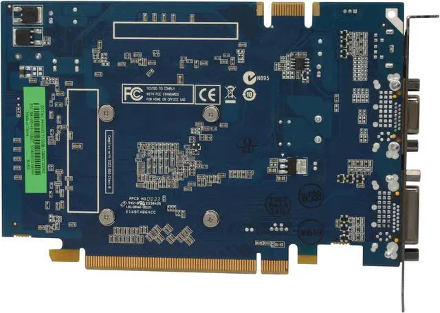Alt view image 4 of 5 - ZOTAC GeForce 9400 GT 512MB GDDR2 PCI Express 2.0 x16 SLI Support Graphics Card ZT-94TEH2P-FSL