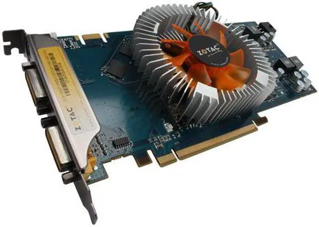 Main image of ZOTAC GeForce 9600 GT 512MB GDDR3 PCI Express 2.0 x16 SLI Support Graphics Card ZT-96TES4P-FDR