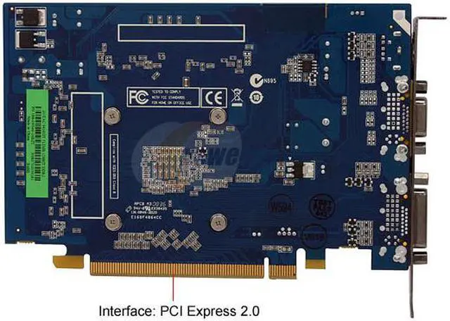 Alt view image 4 of 5 - ZOTAC GeForce 9400 GT 512MB GDDR2 PCI Express 2.0 x16 Graphics Card ZT-94TEH2P-FSR