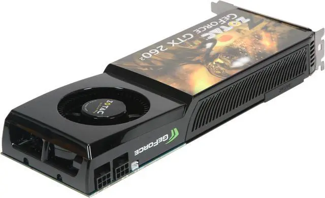 Alt view image 5 of 6 - ZOTAC GeForce GTX 260 896MB GDDR3 PCI Express 2.0 x16 SLI Support Graphics Card ZT-X26E3KD-FSP