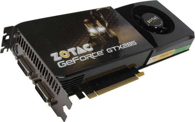 Main image of ZOTAC GeForce GTX 285 1GB GDDR3 PCI Express 2.0 x16 SLI Support Graphics Card ZT-285E3LA-FSP