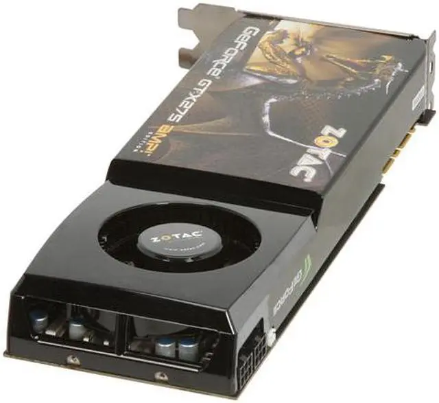 Alt view image 4 of 5 - ZOTAC GeForce GTX 275 896MB GDDR3 PCI Express 2.0 x16 SLI Support Graphics Card ZT-275E3KB-FCP