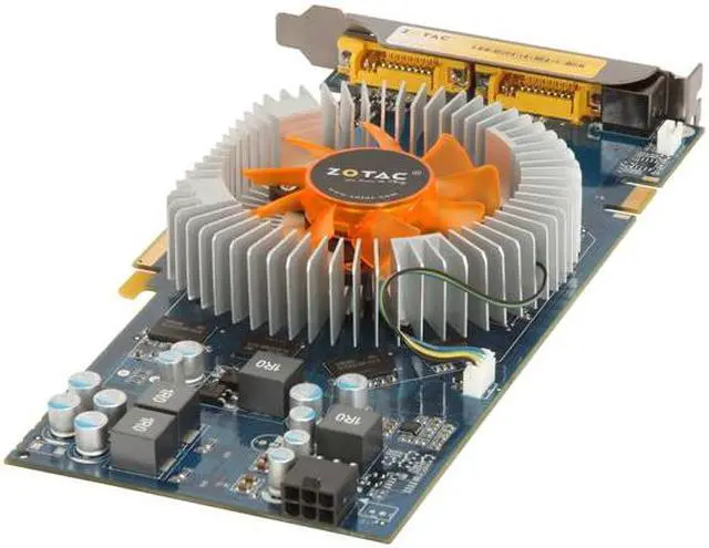 Alt view image 4 of 5 - ZOTAC GeForce 9600 GT 512MB GDDR3 PCI Express 2.0 x16 SLI Support Graphics Card ZT-96TES4P-FDL