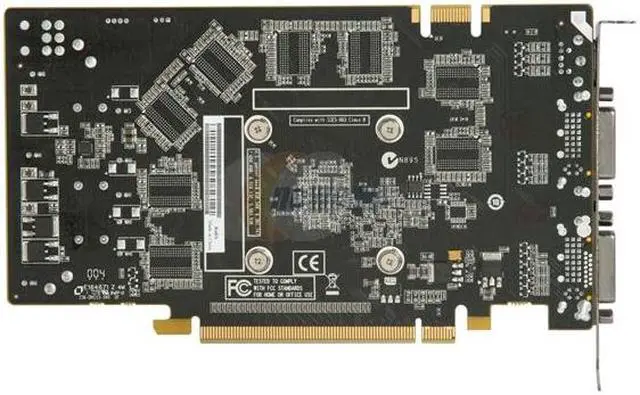 Alt view image 4 of 5 - ZOTAC GeForce 9800 GT 512MB GDDR3 PCI Express 2.0 x16 SLI Support Graphics Card ZT-98GES3G-FSL