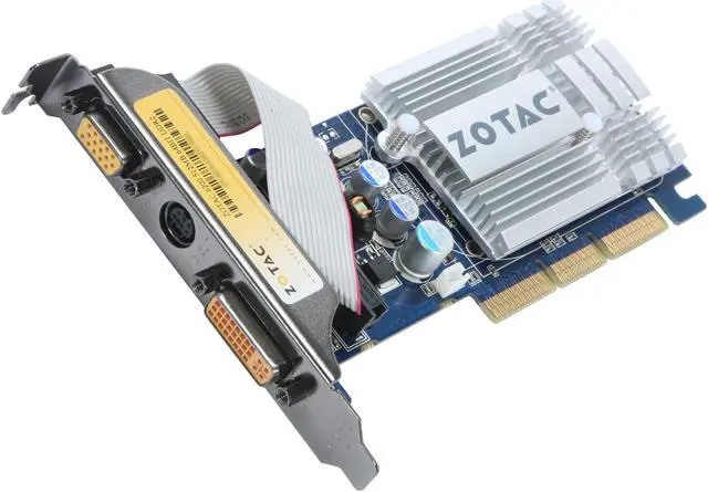 Main image of ZOTAC GeForce 6200 512MB GDDR2 AGP 4X/8X Graphics Card ZT-62AAH2N-HSL