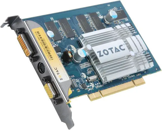 Main image of ZOTAC GeForce FX 5200 256MB DDR PCI Graphics Card ZT-52FPC2N-HSL