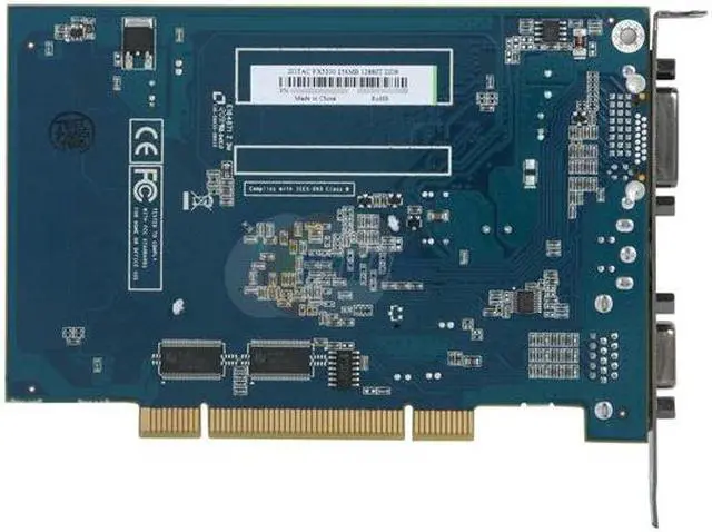 Alt view image 4 of 5 - ZOTAC GeForce FX 5200 256MB DDR PCI Graphics Card ZT-52FPC2N-HSL