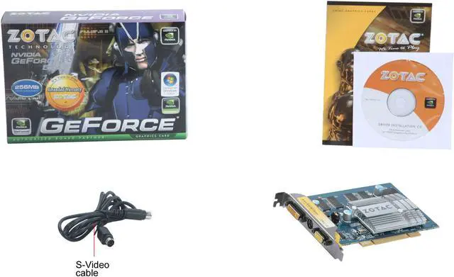 Alt view image 5 of 5 - ZOTAC GeForce FX 5200 256MB DDR PCI Graphics Card ZT-52FPC2N-HSL