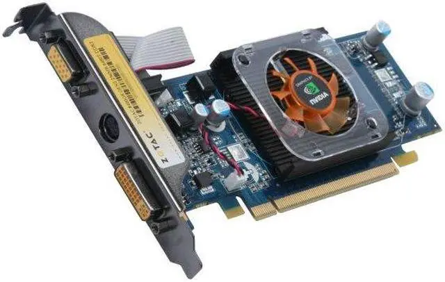 Main image of ZOTAC GeForce 8400 GS 256MB GDDR2 PCI Express x16 Low Profile Ready Graphics Card ZT-84MEG3P-FSL