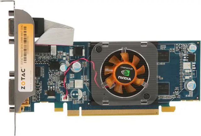 Alt view image 8 of 10 - ZOTAC GeForce 8400 GS 256MB GDDR2 PCI Express x16 Low Profile Ready Graphics Card ZT-84MEG4P-FSL