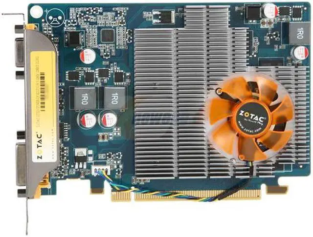 Alt view image 3 of 5 - ZOTAC GeForce GT 220 512MB DDR2 PCI Express 2.0 x16 Graphics Card ZT-20202-10L
