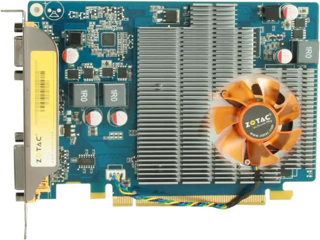 Alt view image 3 of 5 - ZOTAC GeForce GT 240 1GB GDDR3 PCI Express 2.0 x16 Graphics Card ZT-20402-10L