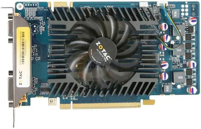 Alt view image 3 of 5 - ZOTAC GeForce 9600 GT 512MB GDDR3 PCI Express 2.0 x16 SLI Support Graphics Card ZT-96TES3P-FDL