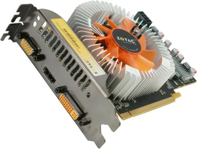 Main image of ZOTAC GeForce GTS 250 512MB GDDR3 PCI Express 2.0 x16 SLI Support Graphics Card ZT-20105-10P