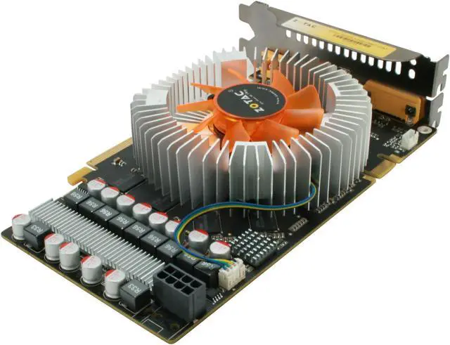 Alt view image 5 of 6 - ZOTAC GeForce GTS 250 512MB GDDR3 PCI Express 2.0 x16 SLI Support Graphics Card ZT-20105-10P