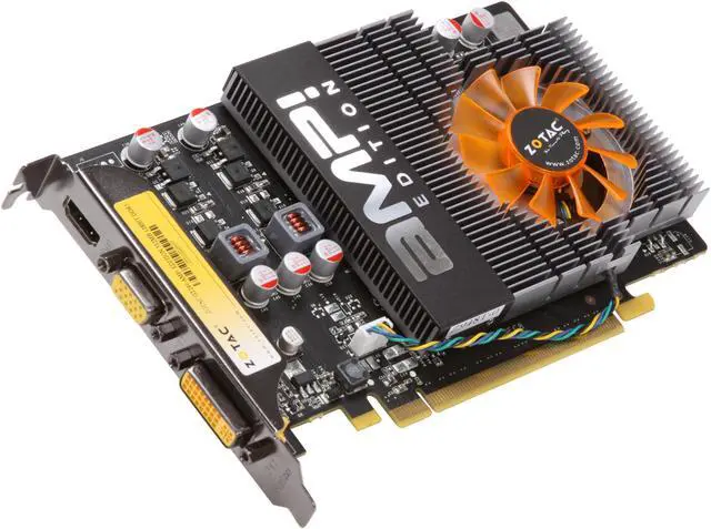 Main image of ZOTAC AMP! GeForce GT 240 512MB GDDR5 PCI Express 2.0 x16 Graphics Card ZT-20405-10L