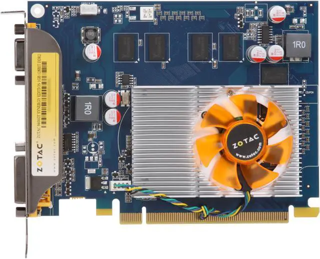 Alt view image 3 of 5 - ZOTAC GeForce 9400 GT 1GB GDDR2 PCI Express 2.0 x16 Graphics Card ZT-94TEK3M-FDL