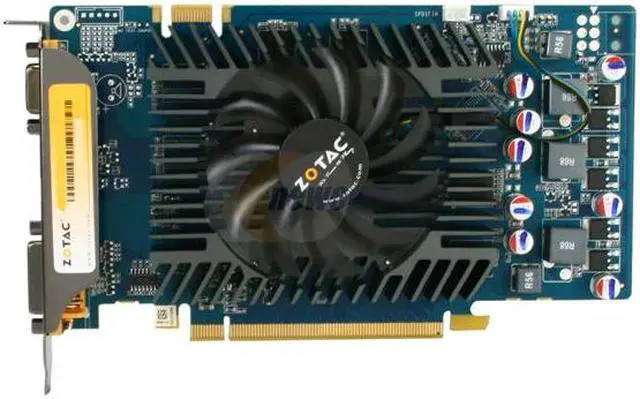 Alt view image 3 of 5 - ZOTAC GeForce 9600 GSO 512MB - up to 1GB with TurboCache GDDR3 PCI Express 2.0 x16 SLI Support Graphics Card ZT-96SES3P-FDL