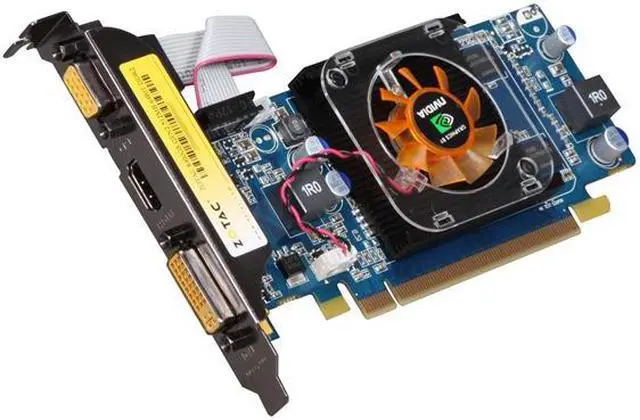 Main image of ZOTAC GeForce 8400 GS 512MB GDDR2 PCI Express 2.0 x16 Low Profile Ready Graphics Card ZT-84MEH3M-FSL