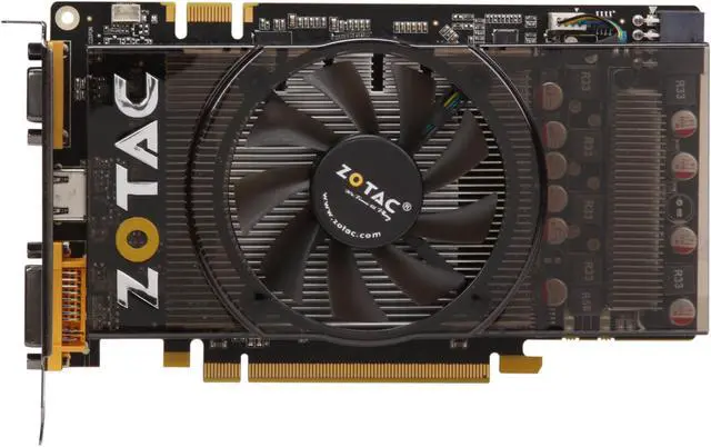Alt view image 3 of 6 - ZOTAC GeForce GTS 250 1GB DDR3 PCI Express 2.0 x16 SLI Support Graphics Card ZT-20109-10P