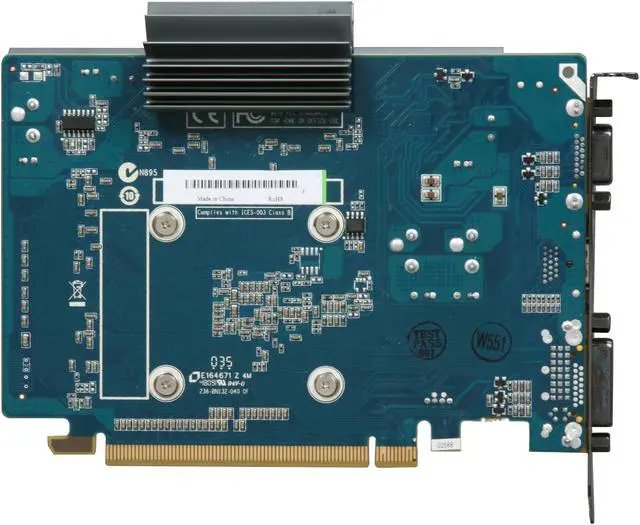 Alt view image 4 of 5 - ZOTAC GeForce GT 220 1GB DDR2 PCI Express 2.0 x16 Graphics Card ZT-20204-20L