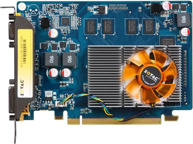 Alt view image 3 of 5 - ZOTAC Synergy Edition GeForce 210 1GB DDR2 PCI Express 2.0 x16 Graphics Card ZT-20303-10L