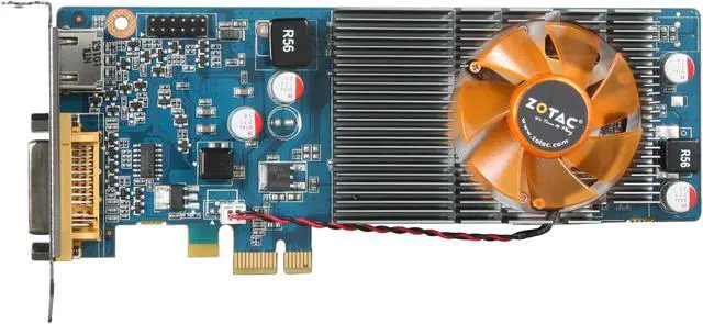 Alt view image 3 of 5 - ZOTAC ION Graphics Processor 512MB DDR3 PCI Express x1 Low Profile Ready Graphics Card ION-GPU-A-E
